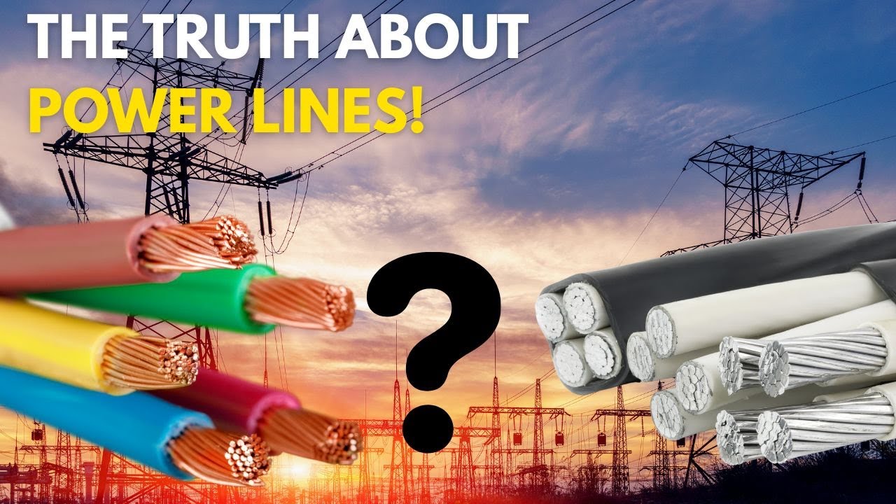 Power Using Line Elements Why Do Power Lines Use Aluminum Instead of Copper? - YouTube