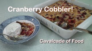 Easy Cranberry Cobbler - a great holiday dessert! by Cavalcade of Food 3,379 views 5 months ago 15 minutes