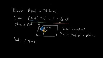 Proving two sets are equal