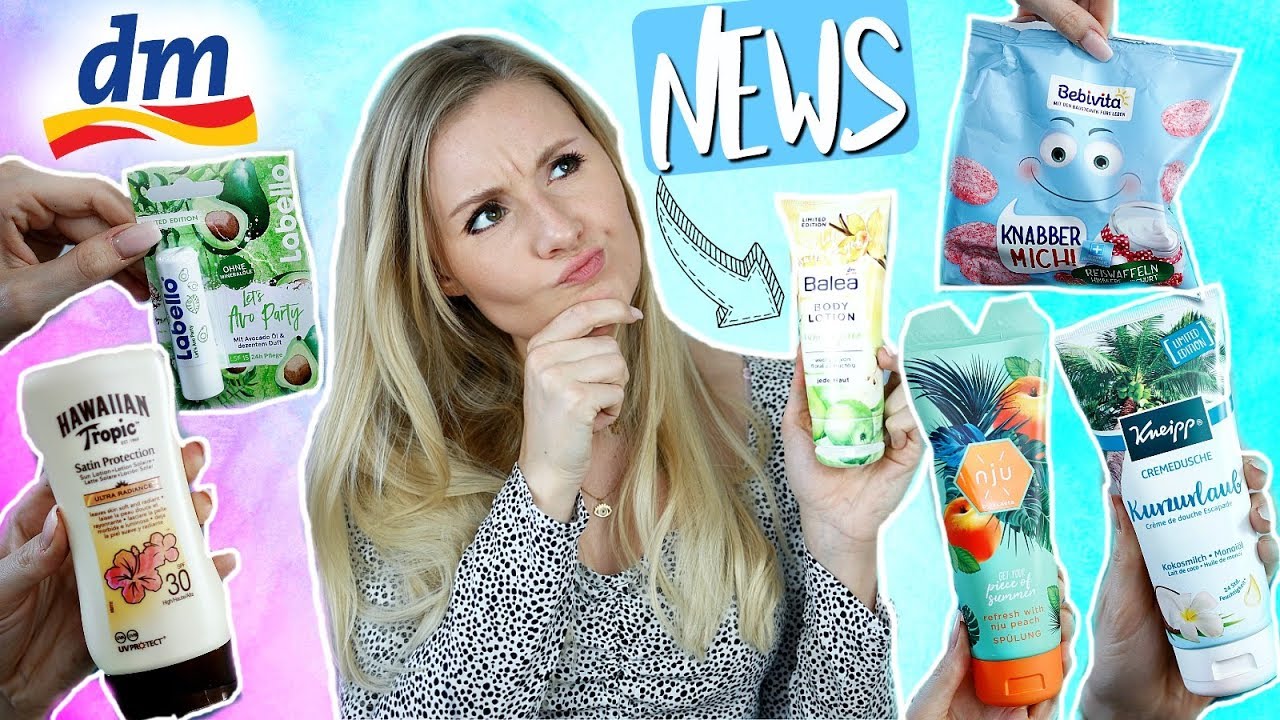 NEWS TIME! 😍Diese DM NEUHEITEN gibt es im MAI 2019! Balea, Share, Nju & mehr!