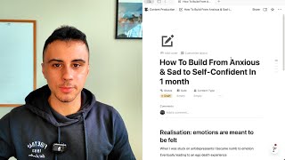 How To Build Self-Confidence If You Are Anxious & Sad