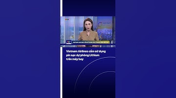 Vietnam Airlines cấm sử dụng pin sạc dự phòng Lithium trên máy bay | VTVIndex