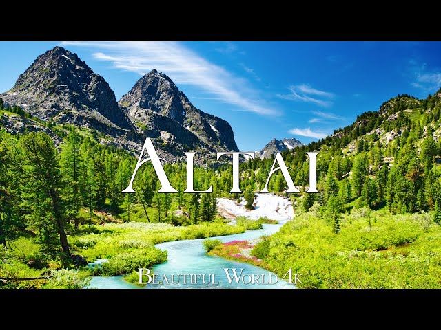 Altai 4K Scenic Relaxation Film - Peaceful Piano Music - Travel Nature class=