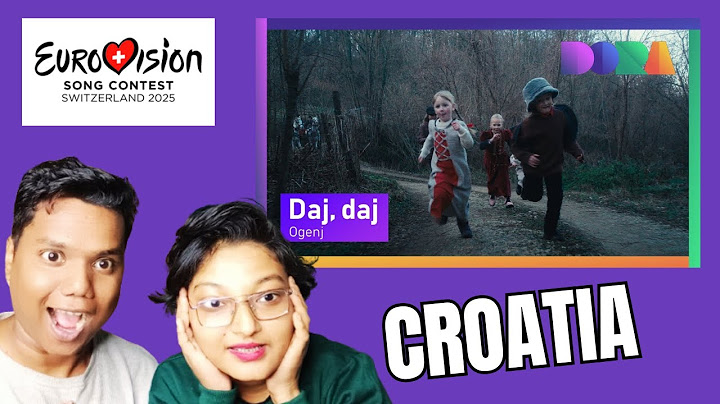 Ogenj - Daj daj - Eurovision Croatia Dora 2025 REACTION