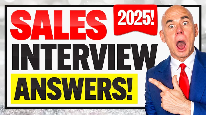 SALES Interview Questions & Answers! (How to PASS a SALES JOB INTERVIEW in 2025!) PASS GUARANTEED!