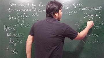 Continuity - [EXEMPLAR] Continuity of a Function at a point - Example #11