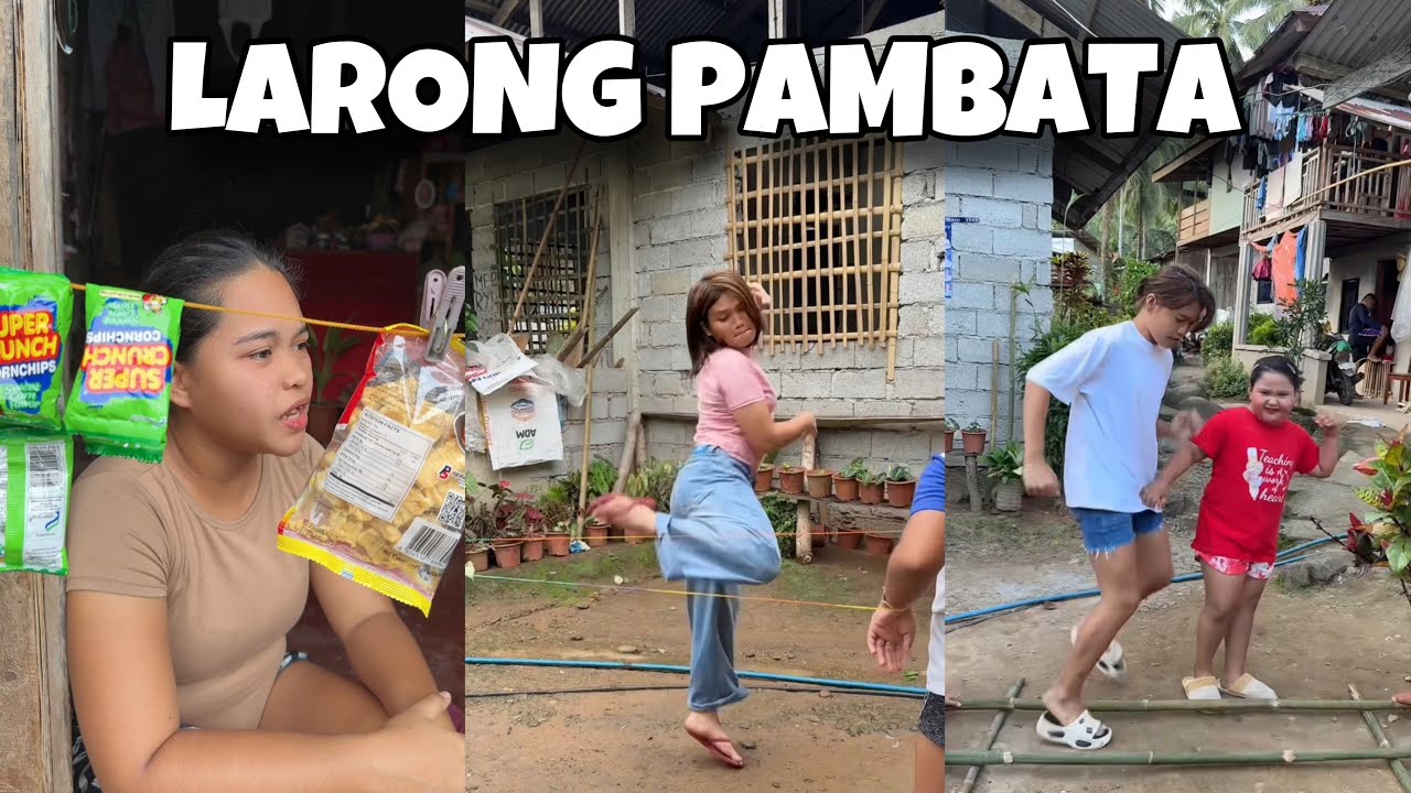 LARONG PAMBATA | FULL EPISODE | FUNNY TIKTOK COMPILATION GOODVIBES | Queenie Dawson