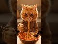 Cat Mukbang -Seafood Ramen #cat #ramen #mukbang #funny #toonyfriends #cartoon #funny #fun