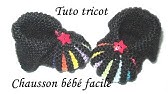 Chaussons Bebe Hyper Facile A Faire Au Tricot Youtube
