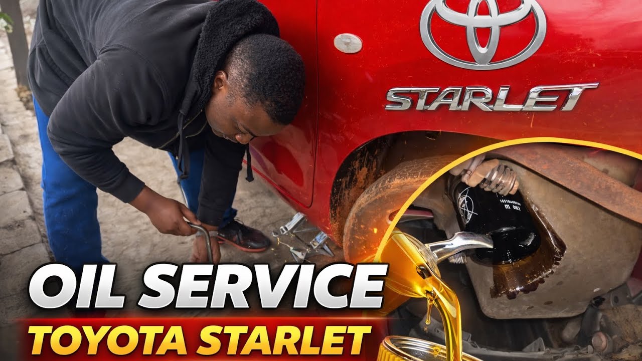 Замена масла в Toyota Starlet | Пошаговая инструкция по самостоятельной замене масла