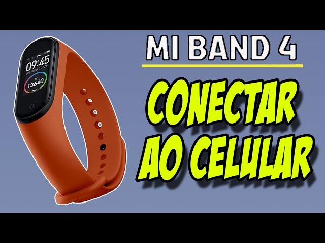 Como ligar a Mi Band 4 (Xiaomi)