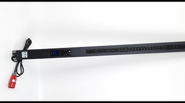 Intelligent 3-phase PDU IEC socket #smartPDU #intelligentpdu #PDU #powerdistribution