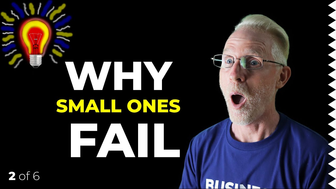 Why do small businesses fail? Avoid small business failure: build your team before you can afford it - YouTube