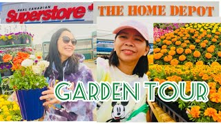 GARDEN TOUR TO  SUPERSTORE AND HOME DEPOT#buhaycanada  #ofwlife