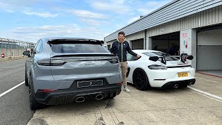 DESTROYING SUPERCARS IN A PORSCHE CAYENNE TURBO GT!