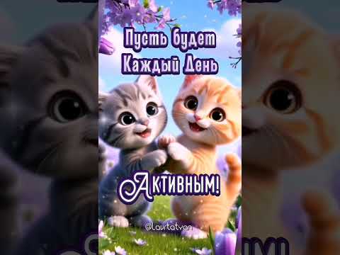 #музыкальная #открытка #доброеутро #март2025 #понедельник 🍵🌷🌷🌷❤️