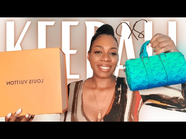 Louis Vuitton Keepall XS SS22 collection #virgilabloh, unboxing, what fits