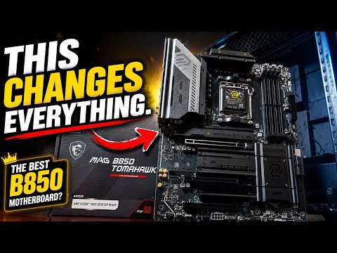 New B850 Board! MSI MAG B850 TOMAHAWK MAX WIFI II Review