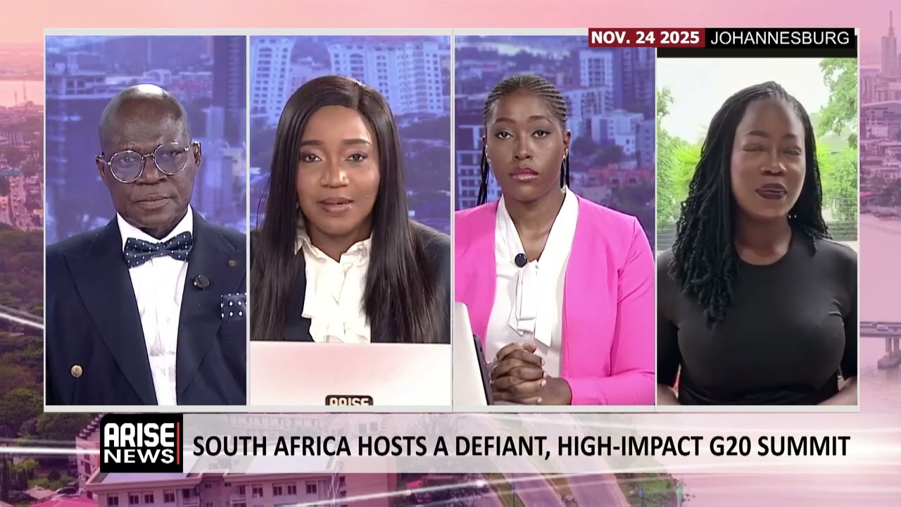 ⁣South Africa Hosts a Defiant, High-Impact G20 Summit - Adesuwa Giwa-Osagie