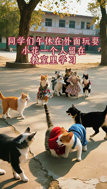 懂事的小花成长第一集 #funny #在家赚钱 #funnyanimal