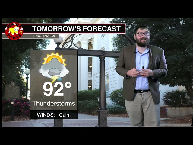 July 29th North Georgia Weather Forecast
