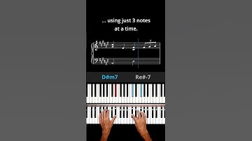 An easy-to-play F# Major chord progression with sheet music - Piano Tutorial