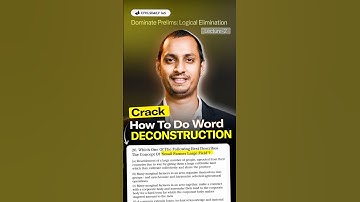 Tackling Technical Jargon | PYQ Elimination Series #upsc #ias #prelims #mains #upscprelims #ips