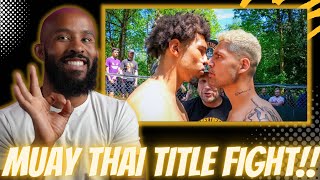 MUAY THAI Title Fight BATTLE OF 253!!! SB REACTION!