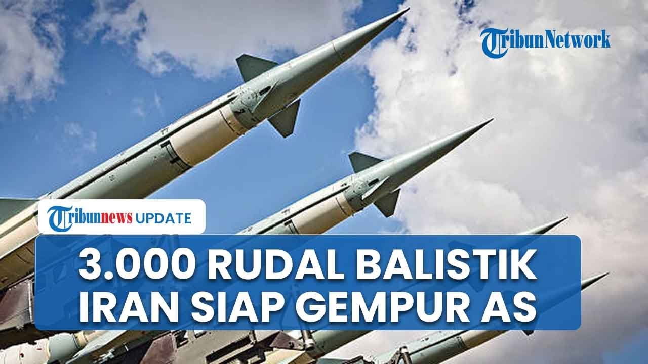 Iran Siaga Tinggi! Pasukan IRGC Pamer Persediaan 3 000 Rudal Balistik Siap Bombardir AS