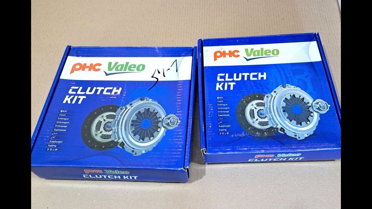 Зчеплення Valeo Ланос. Оригінал і аналог (підробка) - YouTube