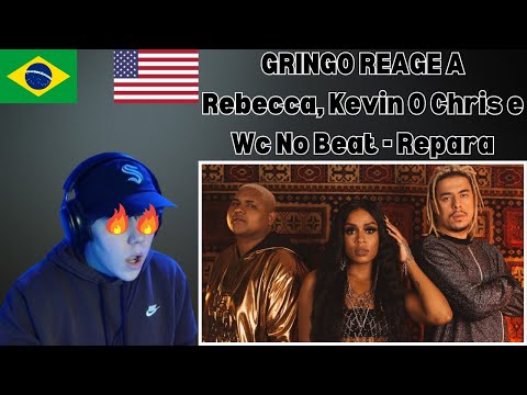 GRINGO REACTS to Rebecca feat. Kevin O Chris and Wc No Beat (Repara)