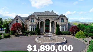 Luxury home in Pennsylvania USA worth $1,890,000. Overview of the house.