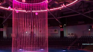 Màn nước nghệ thuật - Water curtain fountain