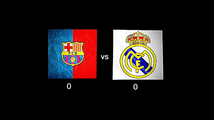 تصميم ريال مدريد وبرشلونة
