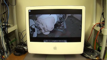 iMac G5 repurposing Use as an internet radio and region free DVD prayer