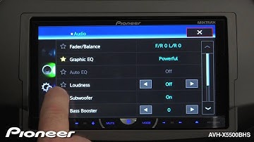 How To - AVH-X5500BHS - Creating Favorites