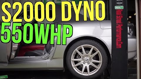 Real Street 550hp Turbo S2000 Dyno Run - Real Street Performance