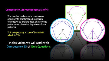 TExES 7-12 (235) Math Exam Competency 13: QUIZ (3 of 4)