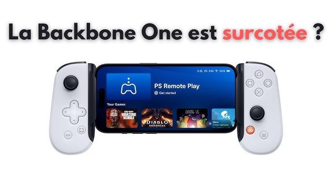 La Meilleure Manette pour iPhone : Backbone One Playstation 
