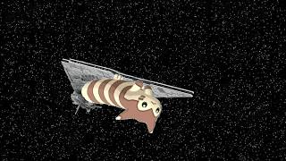 Furret Walks In Space Meme Crossover With Star Wars
