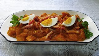 PATATAS CON TOMATE Y HUEVO by Loli Cocina 1,433 views 6 months ago 12 minutes, 16 seconds