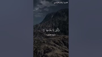 سورة الشمس من آية 1 إلى آية 7 بصوت الشيخ ياسر الدوسري❤️❤️