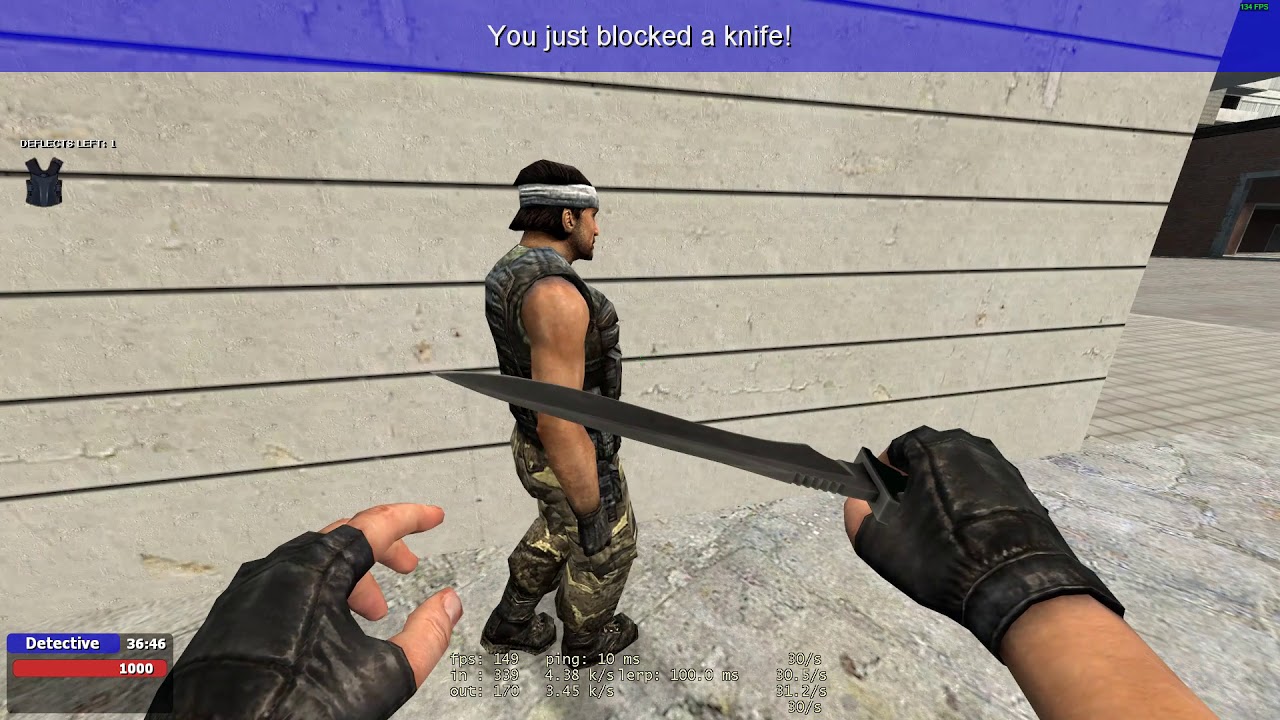 gmodstore - Anti-Stab Vest Demonstration