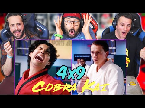 COBRA KAI 4x9 REACTION!! “The Fall” Season 4, Episode 9 Breakdown