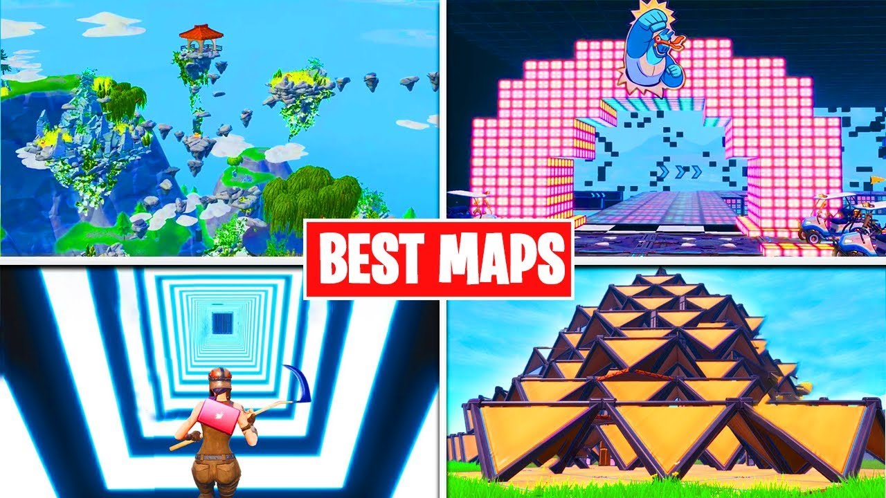 BEST Creative Mode Maps in FORTNITE Parkour, DeathRun ...