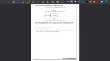 AP Physics C: E&M - Kirchhoff’s Voltage Law Problem Explained Step-by-Step