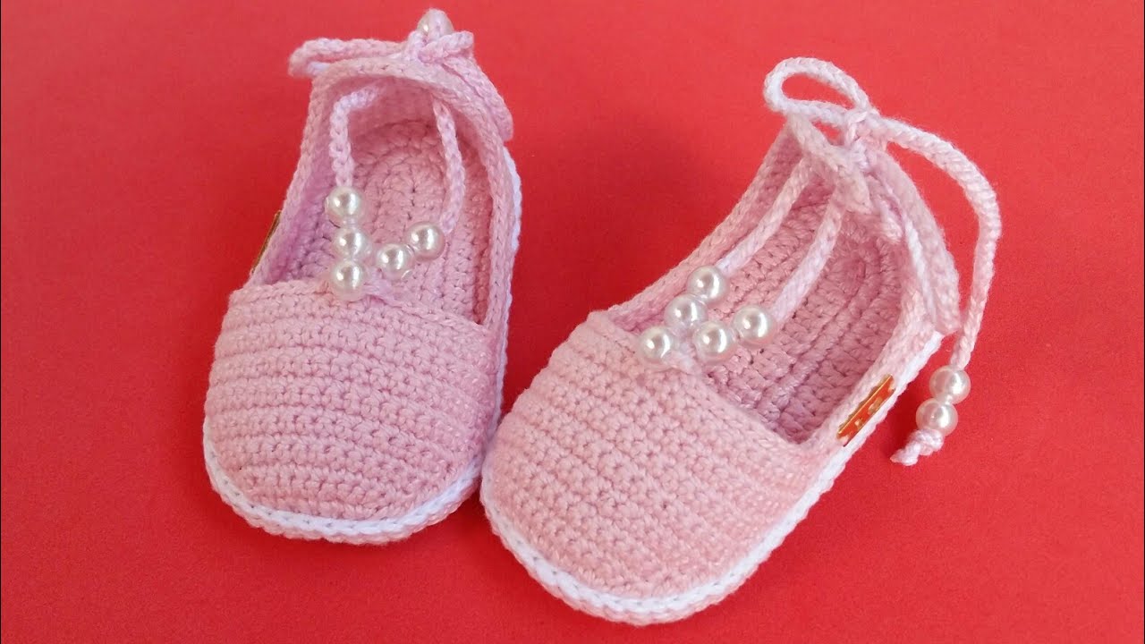 sandalinha croche bebe