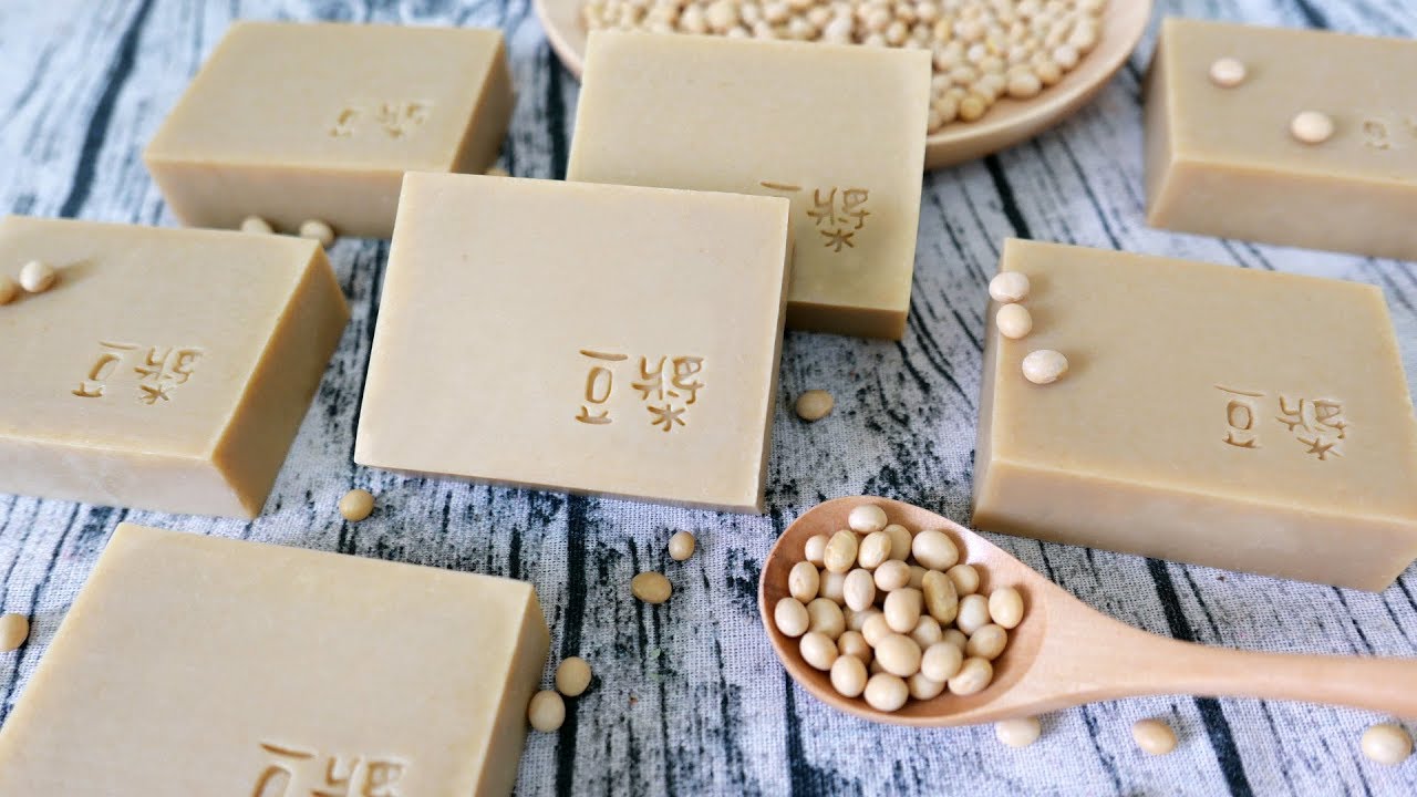 豆漿馬賽皂DIY - how to make soymilk handmade soap - 手工皂