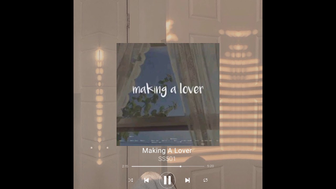 SS501 - Making A Lover [slowed.ver]