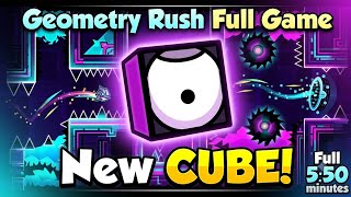 🟥Geometry Rush New CUBE!🎲 Full 5:50 minutes! | Full GAME👇🏻 | screenshot 5